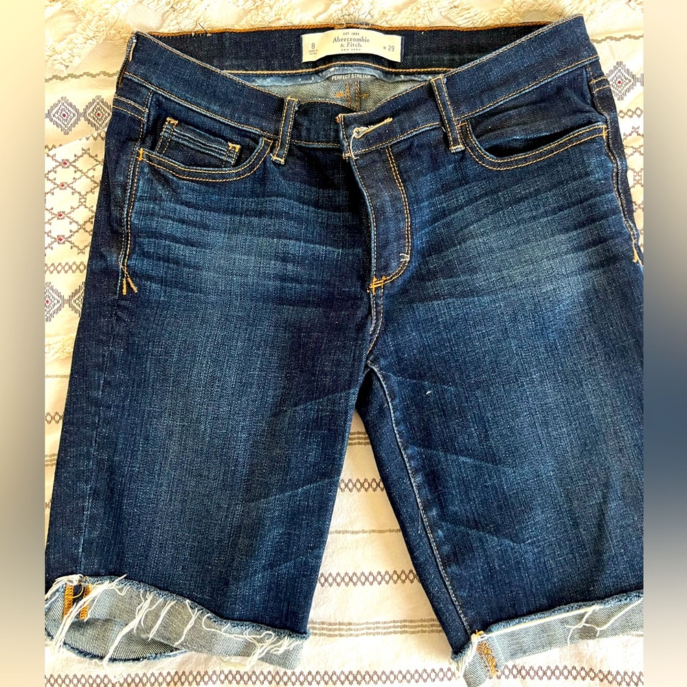 Abercrombie jean shorts